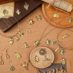 MARFOREVER 40 Pcs/20 Pairs Western Cowboy Cowgirl Charms - Image 5
