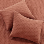 Levtex Home Cross Stitch Reversible King/Cal King Quilt Set - Image 3