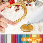 Manarty Colored Hot Glue Sticks, Glue Sticks - Image 3