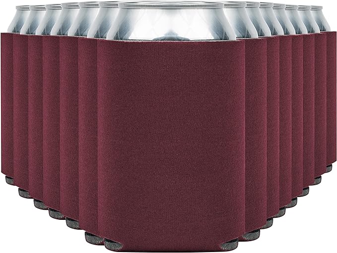 Blank Beer Can Coolers Sleeves Soft Insulated Beer Can Coolies by CURRENT+CO.