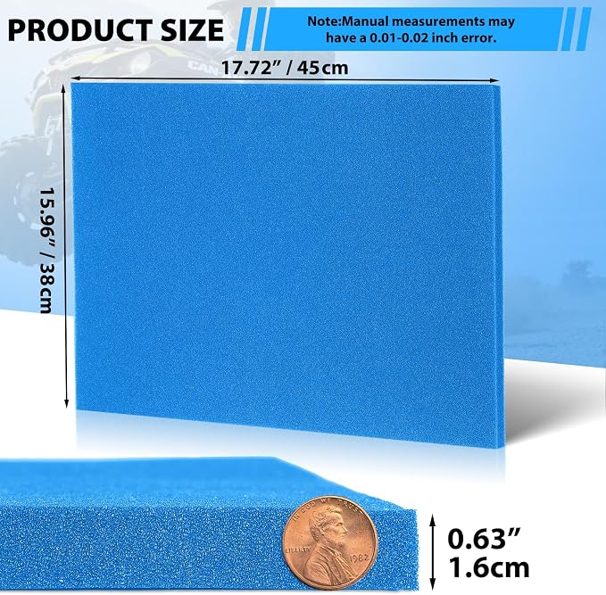 Washable Air Foam Filter Sheet, Reusable Filter Sponge - Image 7