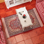 Dollhouse Accessories Woven Carpet, 1/12 Scale Doll House Accessories and - Image 4