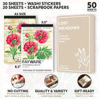 FAYWARE Vintage Washi Stickers for Journaling - Image 9