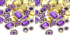 PATIKIL Sew on Rhinestones Crystal, Light Purple by PATIKIL