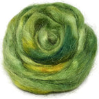 Hand Dyed FIRESTAR Nylon Fiber for Spinning, Felting and Doll Making. Trilobal by LivingDreamsYarn