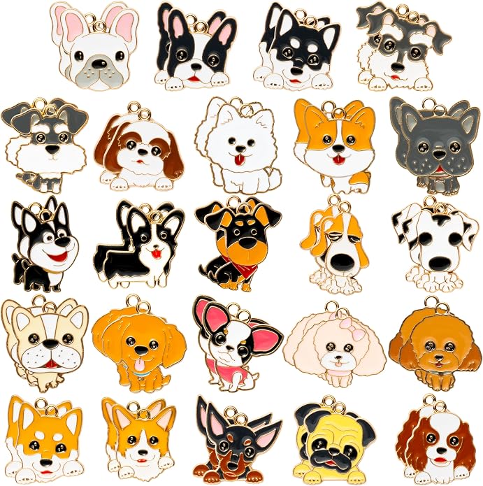 Dog Charms Pendants by X1zuue
