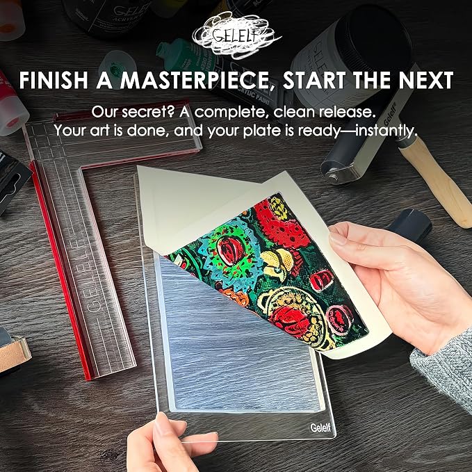 GELELF New Generation Gel Printing Plate, Upgraded Formula Printing Plate - Image 4