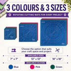 The Quilted Bear Rotating Cutting Mat 18" x 18" - Image 2