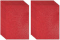 PATIKIL Red Shiny EVA Glitter Foam Sheet 16x12 Inch 2mm Thick by PATIKIL