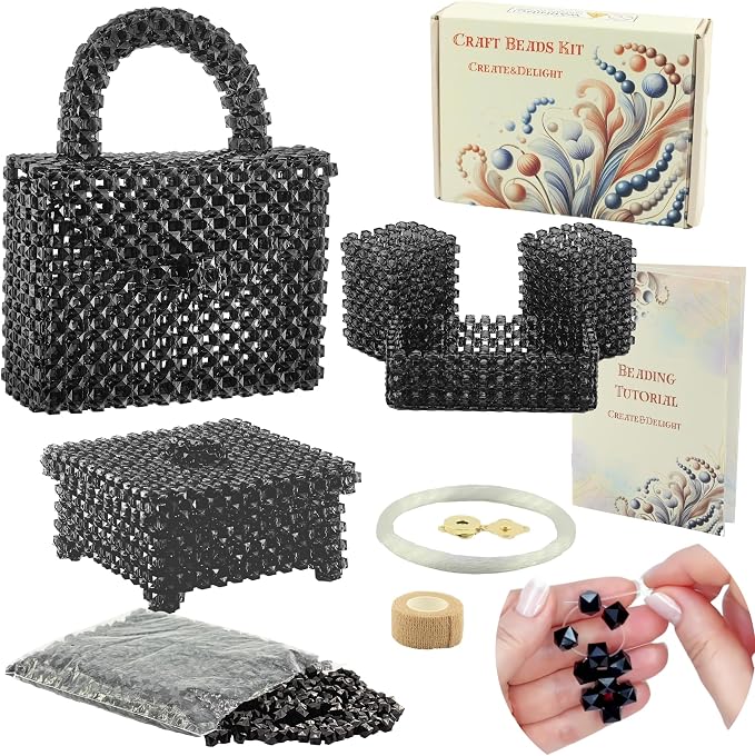 Arts and Crafts for Adults: Craft Supplies for Weaving Beaded Cute Things. DIY by Unknown