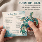 Devory Sea Turtle Gifts for Women, 4 Inch Acrylic Turtle Suncatcher for Windows - Image 7