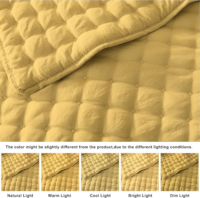 WDCOZY Queen Size Quilts Bedding Sets - Image 2
