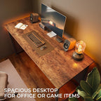 Huuger Computer Desk, 48 Inch Office Desk, Gaming Desk - Image 9