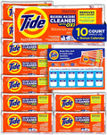 Tide Washing Machine Cleaner, Washer Machine Cleaner with Oxi for Front and Top Loader Washer Machines, Deep Cleaning Residue & Odor Eliminator, 10 Month Supply + Calendar