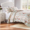 Greenland Home Antique Rose 100% Cotton Heirloom-Quality Quilt Set, 4-Piece by GreenlandHome