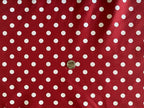 Valentina Textile inc Small Polka Dot Poly Cotton Multi-Colors 60" Wide - Image 2