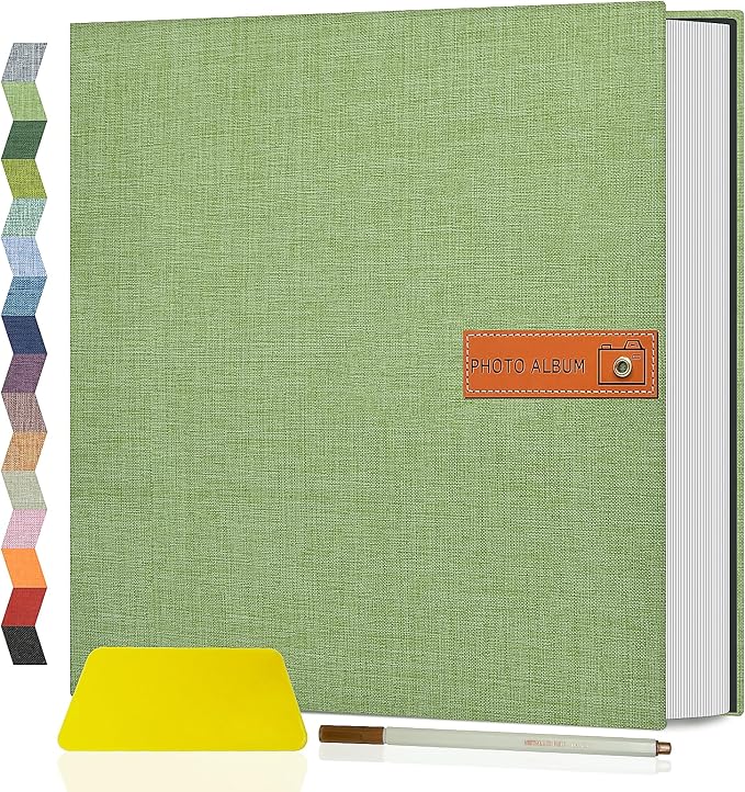 Popotop Large Photo Album Self Adhesive 4x6 5x7 8x10 Scrapbook Album DIY by Popotop