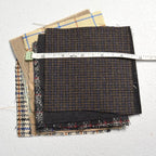 100% Wool Fabric Squares for Sewing | Scottish Tweed Fabric Material Plaid Felt - Image 3