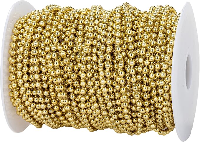 4mm Crafts Faux Pearl Beads Garland Pearl Bead Roll Strand of Pearls to by YoungJewl
