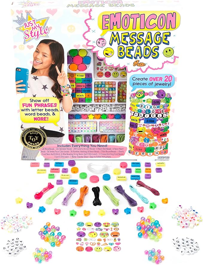 Just My Style Emoticon Message Beads by Horizon Group, DIY 20+ Jewelry Projects - Image 2