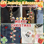 Namifin 374 Pcs Christmas Keychain Making Kit - Image 4