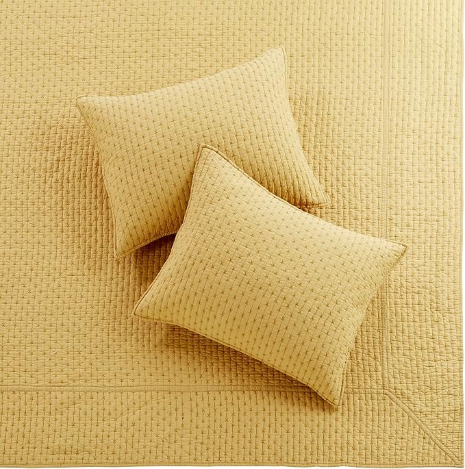 Levtex Home Cross Stitch Reversible Queen Bedspread Set - Image 6