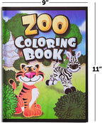 18Pcs Zoo Animal Coloring Books Bulk - Image 2