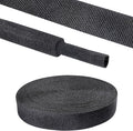 2 in 1 Heat Shrink Braided Sleeving Fabric Tubing-Ideal fit Irregular Shape by Sunnarepoon