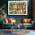 MINIWAN Wildflowers Vintage Book 500 Piece Puzzle - Image 4