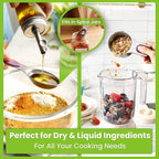 Spring Chef 15 Magnetic Measuring Cups & Spoons, Desert Sunset | Nesting - Image 3