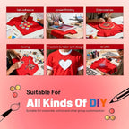 Joyclub 5 PCS Unisex Sublimation Blanks Bulk Polyester T Shirts - Image 4