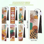 Boho Diamond Painting Bookmark Kit: 6PCS Aesthetic Diamond Art Bookmarks - Image 3