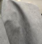 Gray 2 Tone Nubuck Suede Faux Vegan Peta-Approved Leather Synthetic Pleather 1 - Image 7