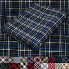 Pico Textiles 20 Yards Bolt Blue and Green Tartan Plaid Flannel Fabric by PicoTextiles