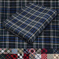 Pico Textiles 4 Yards Bolt Blue and Green Tartan Plaid Flannel Fabric by PicoTextiles