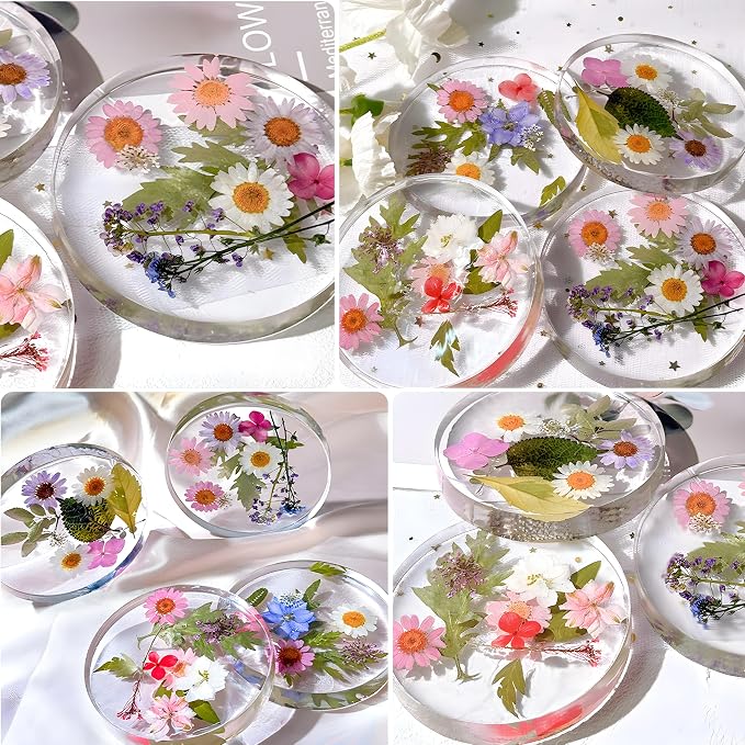 Resin Molds Silicone Kit, Upgraded Epoxy Resin Molds - Image 4