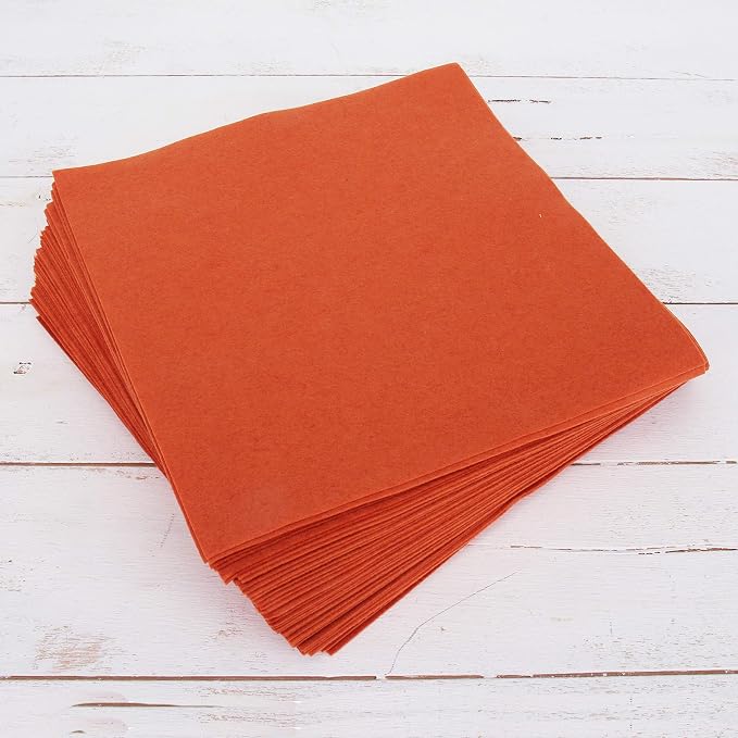 Threadart Rust Premium Felt Sheets by ThreadArt