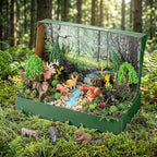 Teyva Daily 48 Pcs Forest Diorama Kit Habitat Project Box Set Forests Diorama - Image 7
