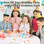 Ice Cream Birthday Invitations, 25 Double-Sided Invitation Cards - Image 5