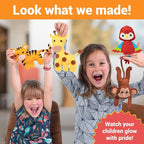 Craftorama Sewing Kit for Kids, Fun and Educational Wild Animal Craft Set for - Image 6