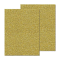 2 Pack 12'' x 16'' Glitter Gold Acrylic Sheet, 3mm Thick Acrylic Plastic Sheets by Unknown