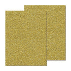 2 Pack 12'' x 16'' Glitter Gold Acrylic Sheet, 3mm Thick Acrylic Plastic Sheets by Unknown
