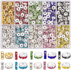 TINKRSTUFF 600 pcs 8mm Spacer Beads by TINKRSTUFF