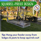 Long Style Bird Feeder with Hole - Image 8