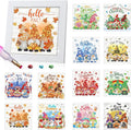 Trandraft 13 Pcs Gnome Interchangeable Holiday Diamond Art Kits by Trandraft