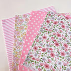 Cotton Fabric DIY Making Supplies Quilting Patchwork Fabric Fat Quarter Bundles - Image 2