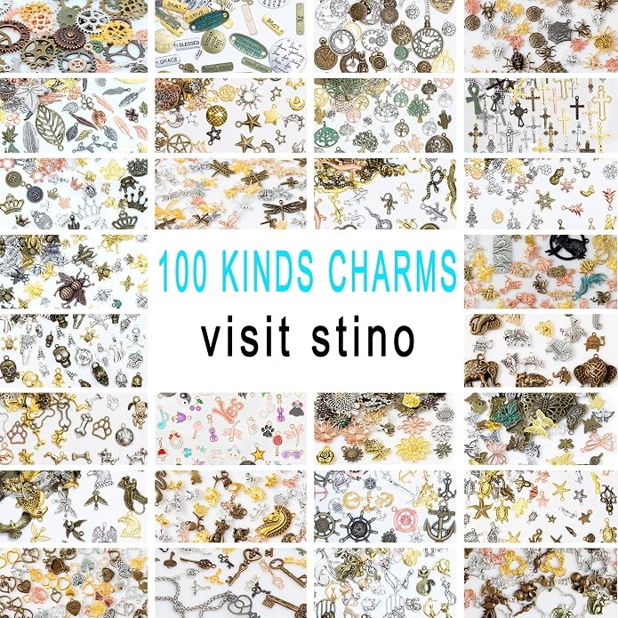 stino 100g Metal Pendant Charms - Image 6