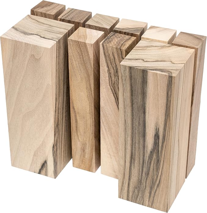 BeaverCraft Walnut Wood for Carving BW10 pcs Wooden Blocks for Whittling and by BeaverCraft