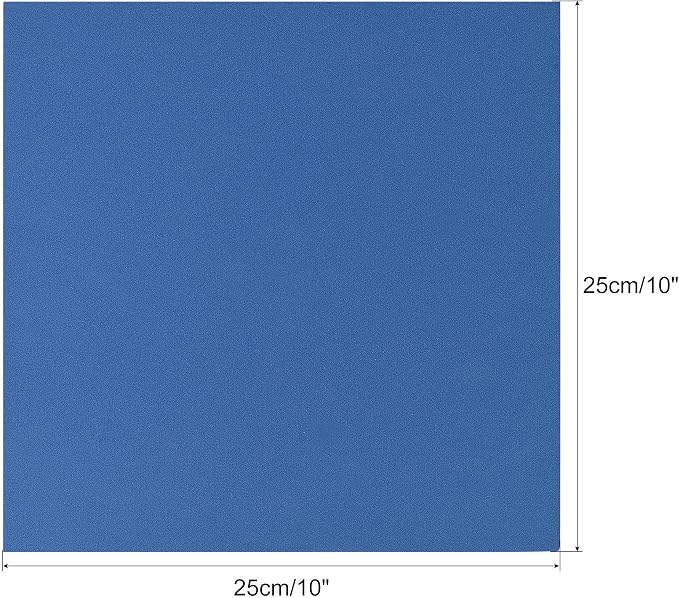 uxcell Blue EVA Foam Sheets 10 x 10 Inch 5mm Thickness - Image 2
