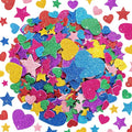 1024PCS Glitter Foam Stickers for Kids by Rasoisof